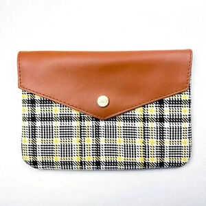 Ipsy - September 2021 - Glam Bag Plaid Envelope Beauty Bag